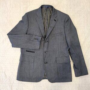 Stafford Classic Sport Coat, Charcoal Grey, Single Breast
